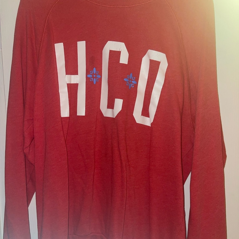 Red hoodie